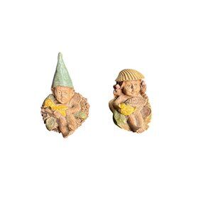 Tom Clark for Cairn Studios "Ernie" #94 and "Darcy" #88 Gnome Figurines